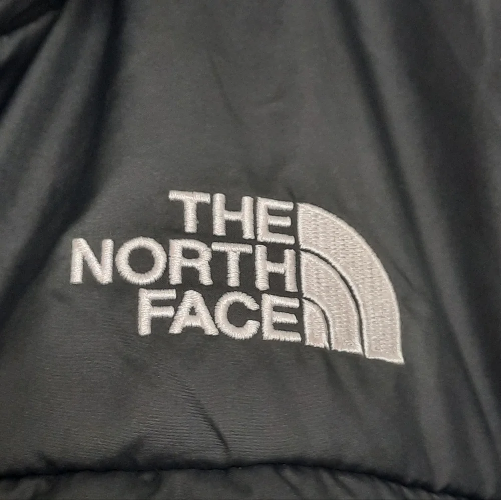 NORTH FACE Black Puffer Jacket Reversible High Pile Fleece Girls 14 16 Women S - Picture 5 of 12